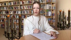 Горбачева Мария, Тимофеева Полина. «Евгений Онегин» (отрывки). Конкурс «Что в имени тебе моём?.."