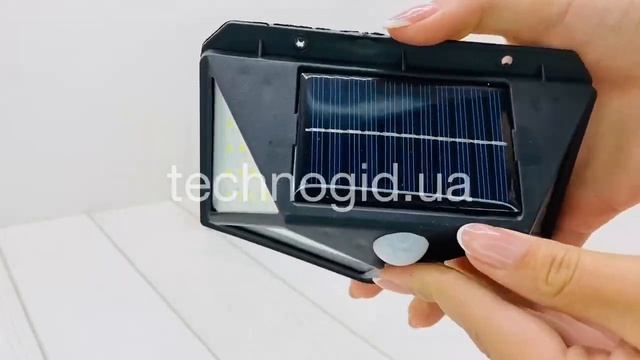 Ліхтар Навісний з датчиком руху BL CL 100 -100led + solar (100) в уп. смотреть онлайн