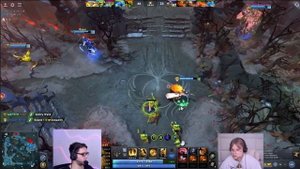 КАША и АЗАЗИН играют в ДОТУ 2 (нарезка со стрима на твиче)