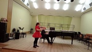 Венявский Г. Каприс a-moll (обр. Ф. Крейслера), исп. Аня Дмитриева, 4 класс, 11 лет