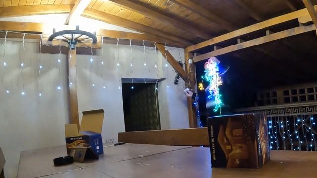 Коледна инсталация 6 mx 3 m, Многоцветна завеса, 600 LED, SDX, 60 смотреть онлайн