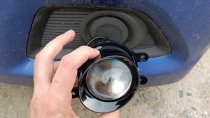 Купил линзованные ПТФ от ZMB в противотуманные фары Suzuki