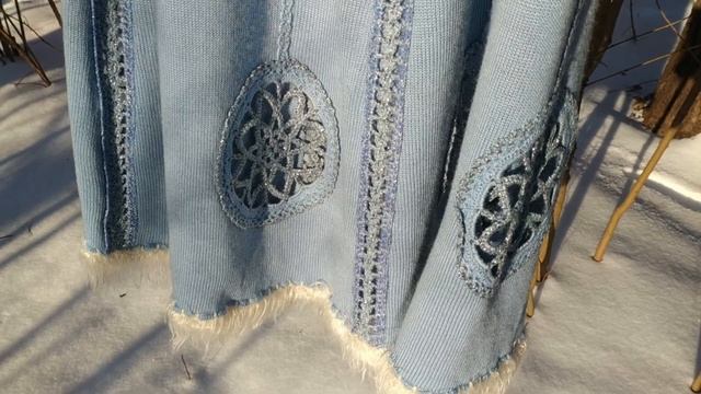 Костюм Зимняя фантазия. Творческая встреча с Шиковой Ириной.