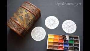 Как быстро и легко нарисовать мандалу. Часть 1