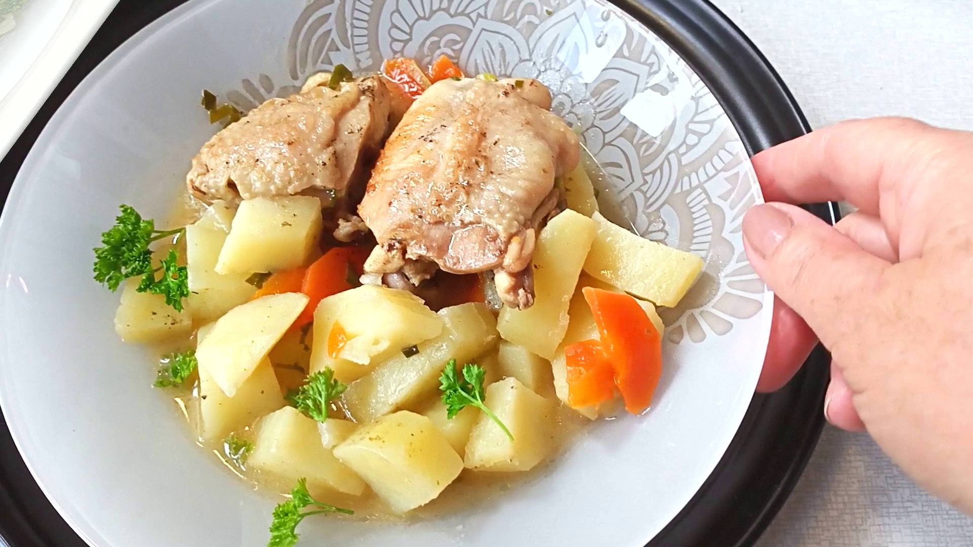 ЖАРКОЕ ПО ДОМАШНЕМУ С КУРИЦЕЙ / как приготовить жаркое по домашнему