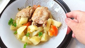 ЖАРКОЕ ПО ДОМАШНЕМУ С КУРИЦЕЙ / как приготовить жаркое по домашнему