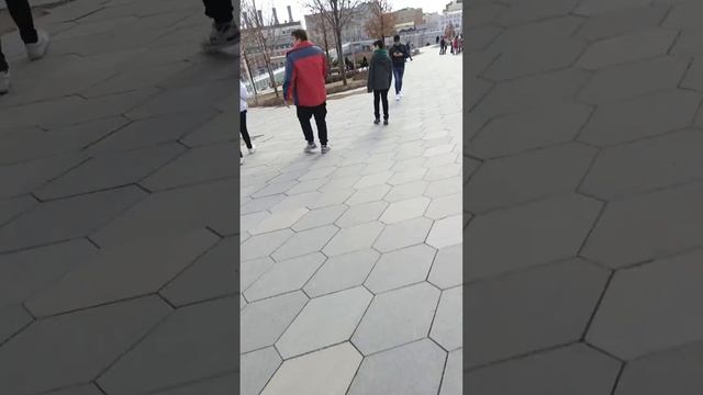 Парк Зарядье и "парящий" мост #краснаяплощадь#паркзарядье#парящиймост#выходныенедома