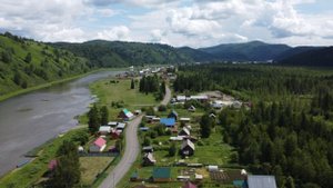 Усть кабырза с воздуха