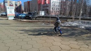 07.05.2025 Учил сына ездить на велосипеде