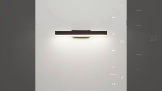 Подсветка зеркал и полок Maytoni Fichte MIR012WL-L9B4K смотреть онлайн