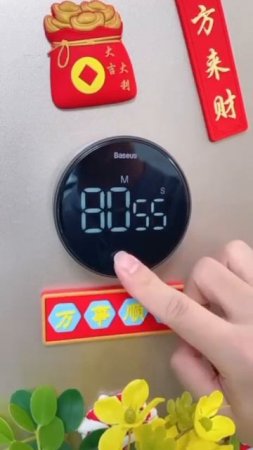 Цифровой кухонный таймер Baseus.