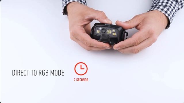 Как управлять налобным фонарем Ledlenser HF8R Signature ? смотреть онлайн