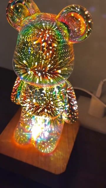 Светильник ночник мишка Bearbrick смотреть онлайн