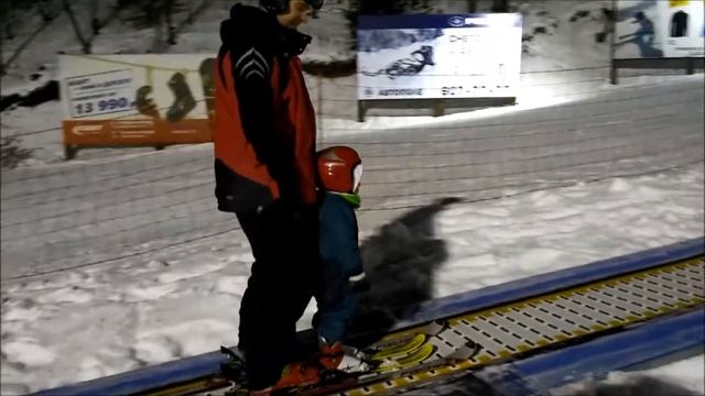 2016-12-11 С сыном 2.5 года зажигаем в Туутари