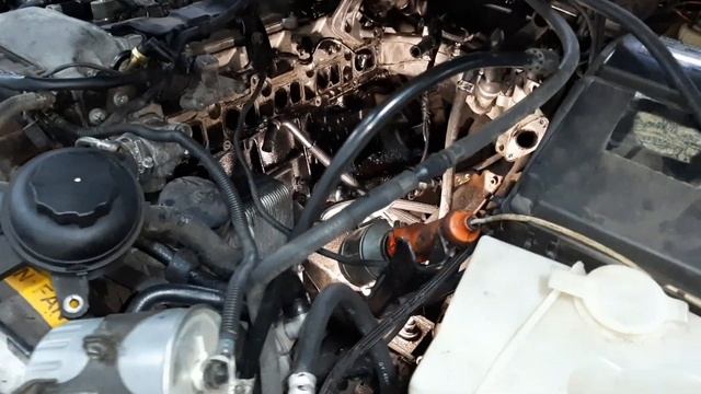 Mercedes ML 270. Замена впускного колектора.Замена масла АКП?