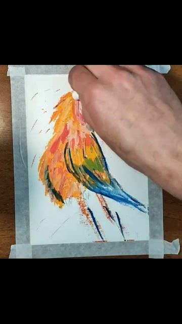 рисунки для срисовки #рисование #shorts #врекомендации #попугай смотреть онлайн