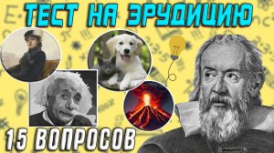 ТЕСТ НА ЭРУДИЦИЮ И ОБЩИЕ ЗНАНИЯ / ПРОВЕРЬ СЕБЯ! Часть 2
