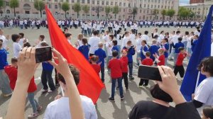 Эпизод 7. Марийская плясовая 1000 детей в хороводе. Танцевальная постановка в Йошкар-Оле.09.05.2025