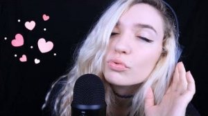 RoseASMR ♡ Валентиновы поцелуи, тихий шепот, отслеживание лица ♡ __･ﾟ✧ASMR