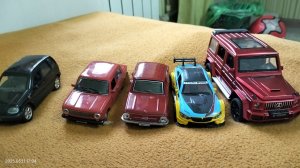 Обзор на коллекцию моделей авто