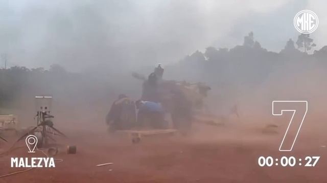 🇹🇷Испытания легкой 105-мм гаубицы BORAN. За 46 секунд - 12 выстрелов