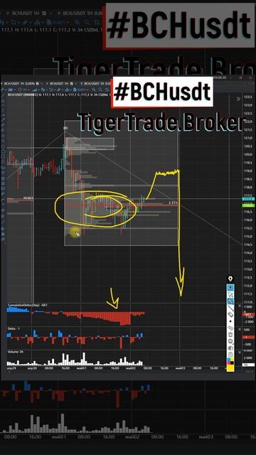 BCH Биткоин кэш пока ещё может снижаться, но не так что б смотреть онлайн