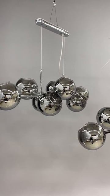 Люстра 933-8 из металлического каркаса смотреть онлайн