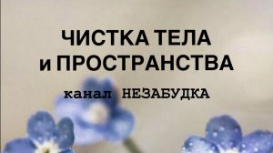 ЧИСТКА ТЕЛА и ПРОСТРАНСТВА 🔮
