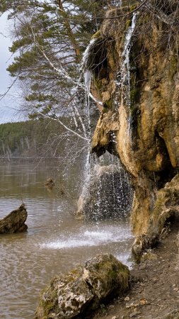 Водопад Плакун. Пермский край