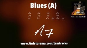 Slow Blues Jam _ Sexy Guitar Backing Track (A)