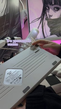Gasket Mount , RGB и Hot-Swap? Это M87 от Attack Shark! #shorts #механическаяклавиатура