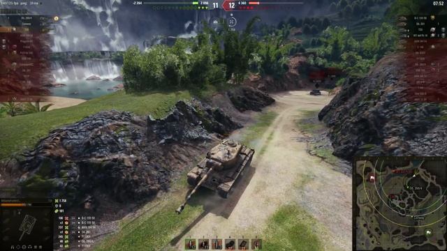 Веселый бой на Т 30