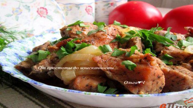 Пряный шашлык в рукаве