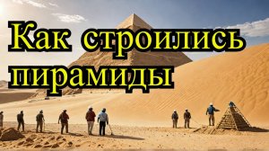 Знаете ли вы: Как строились пирамиды в Древнем Египте?
