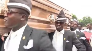 Dancing coffin meme futural memes coffin memes / 4 негра несут гроб под музыку
