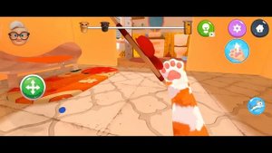 Кот и бабка#4. ВОЗВРАЩЕНИЕ РЫЖЕГО КОТА . Игра Cat and Granny на