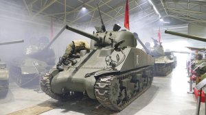Запуск танка M4A2, Музей отечественной военной истории, май 2025