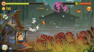 Swamp Attack, прохождение в испытаниях (играю в конце, уровни усложненные)