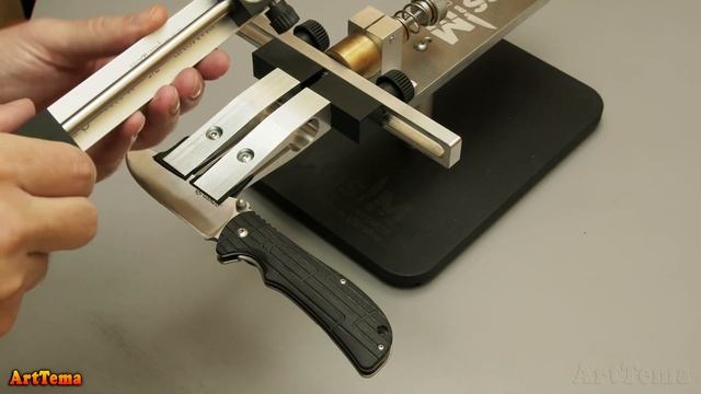 Заточка ножа для выживания в линзу на точилке KosiM + алм? смотреть онлайн