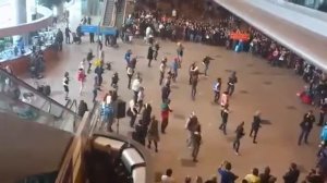 Флешмоб под прикольные песни