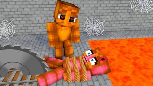 Тун – тун - Тун Сахур спасает девочку - Анимационная история из жизни в Майнкрафт