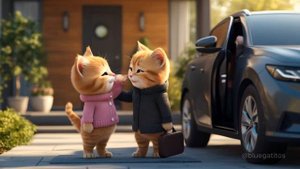 REAL_ Tiny Cat Morning Routine _ Funny & Whimsical Cat Moments _ Cute AI Cat Sto