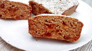 Ни ГРАММА муки!!!Пирог из ТРЕХ ингредиентов/ Без муки, сахара и масла/ПП рецепты/ Финиковый пирог