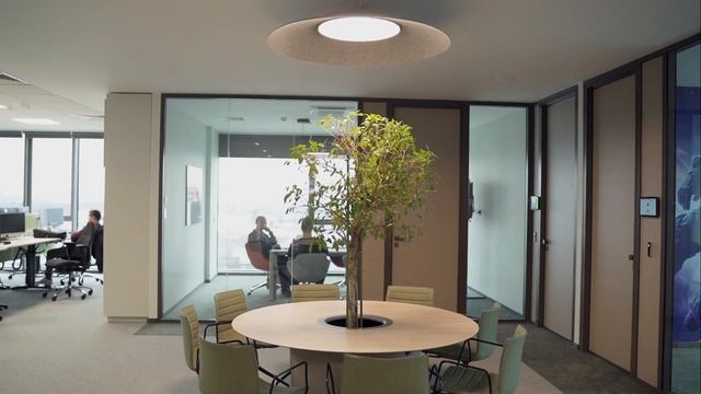 Офис SCHWARZ IT Bulgaria изпълнен проект за осветление от Polaris L смотреть онлайн