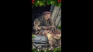 Баба-Яга поёт колядку перед Рождеством #рождество #колядки #юмор