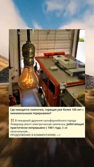 Где находится лампочка, горящая уже более 100 лет с мини смотреть онлайн