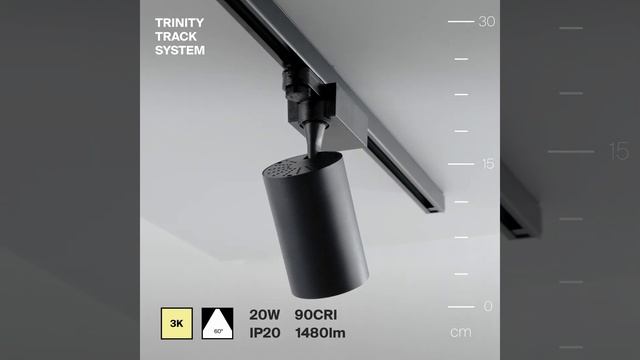 Трековый светильник Maytoni Vuoro TR029-3-20W3K-W-B