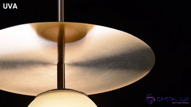 Светильник подвесной Crystal Lux Uva UVA SP1.1 BRASS смотреть онлайн