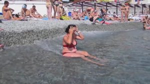 Пляжный отдых на Чёрном море.