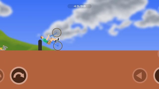 мини прохождение 1 уровня  happy wheels